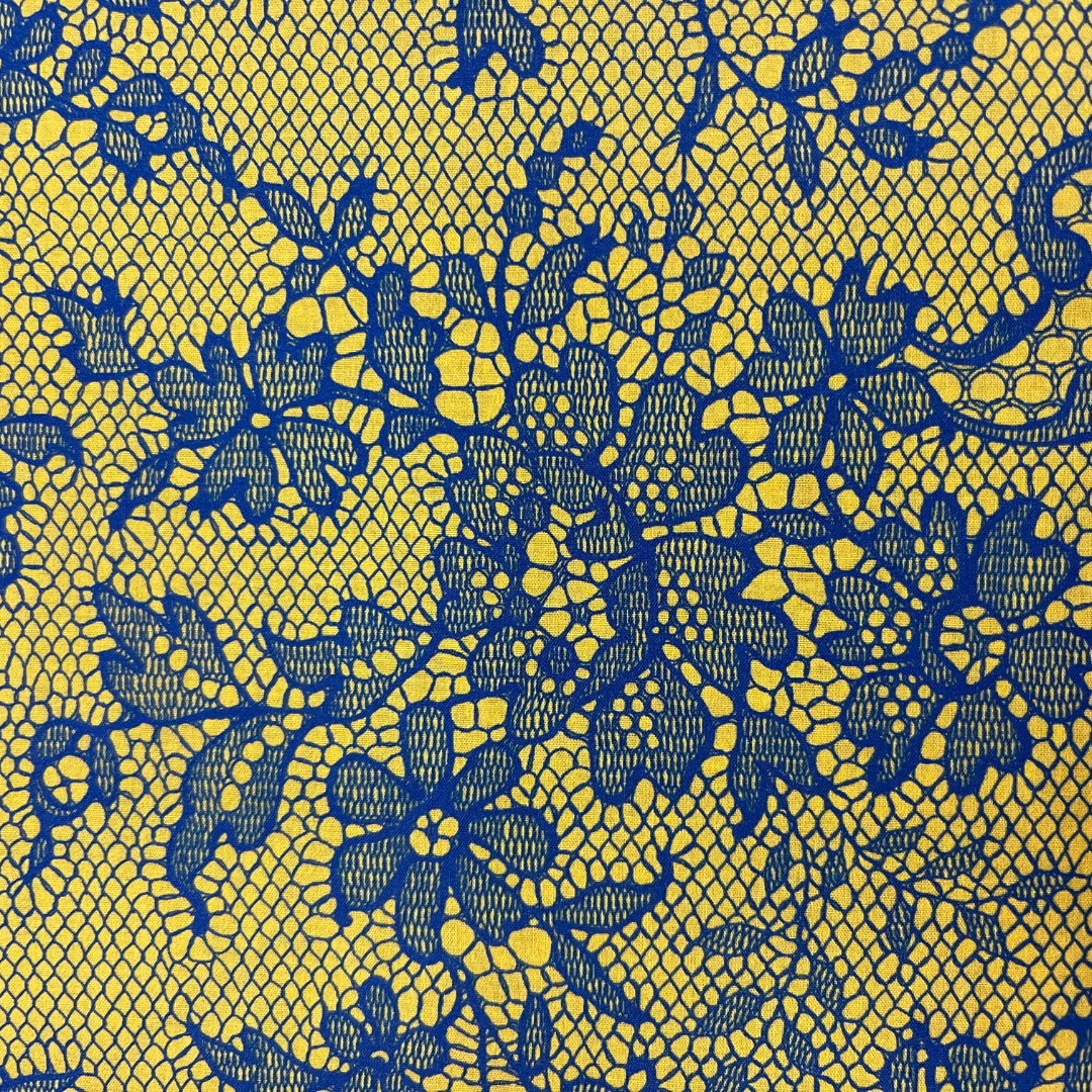 The Victorian lace - turmeric