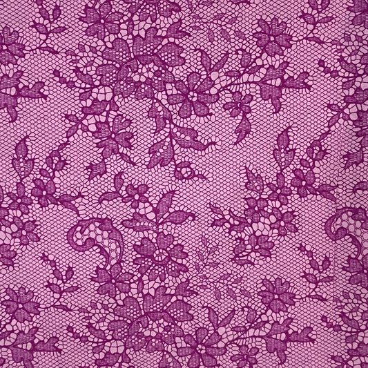 The Victorian lace - pink