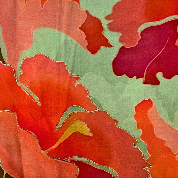 Glitter Floral cotton