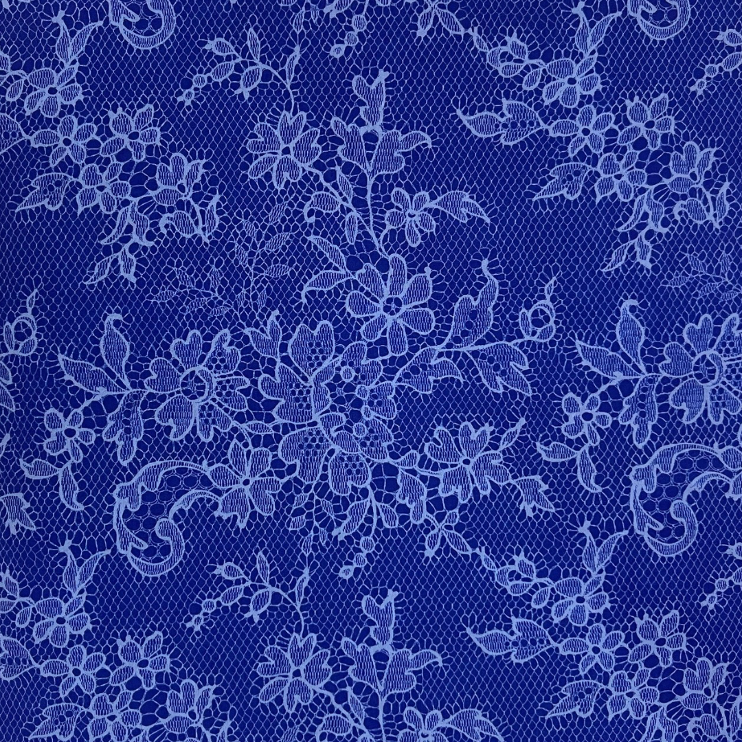 The Victorian lace - royal blue