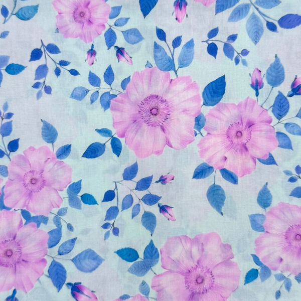 Poppy garden -blue