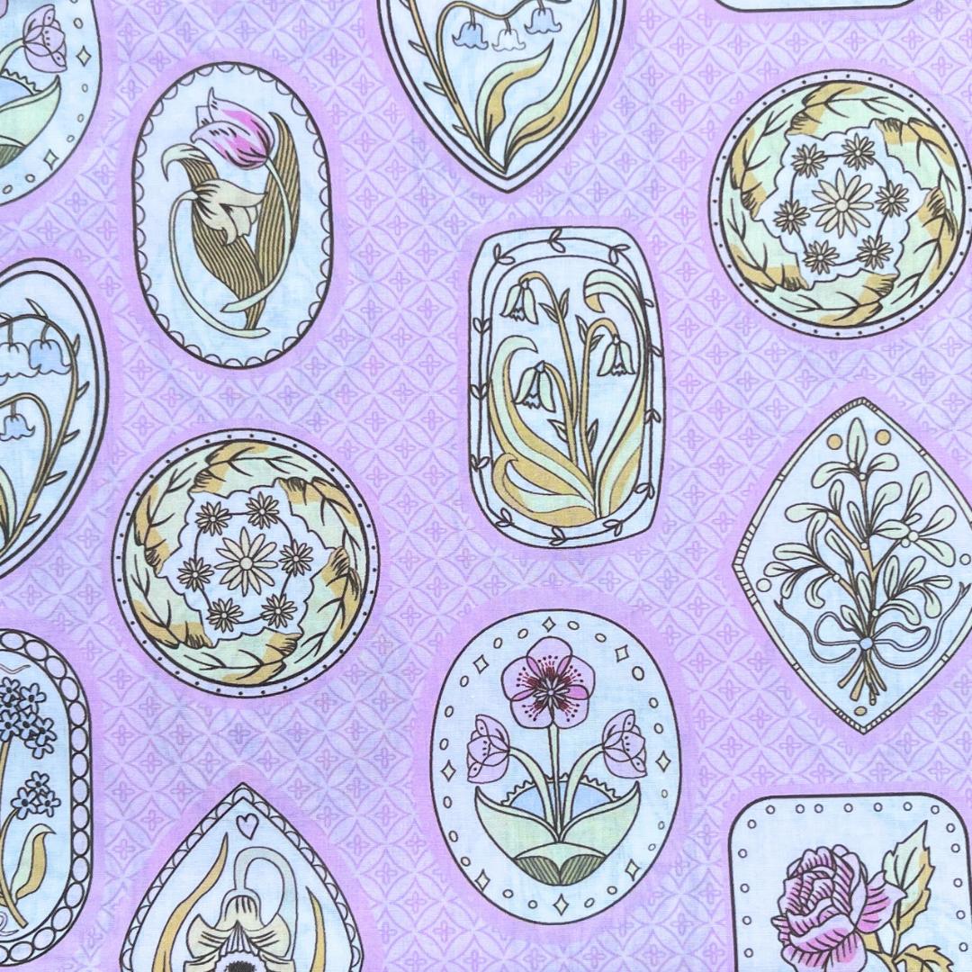 Victorian floral prints