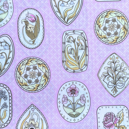 Victorian floral prints