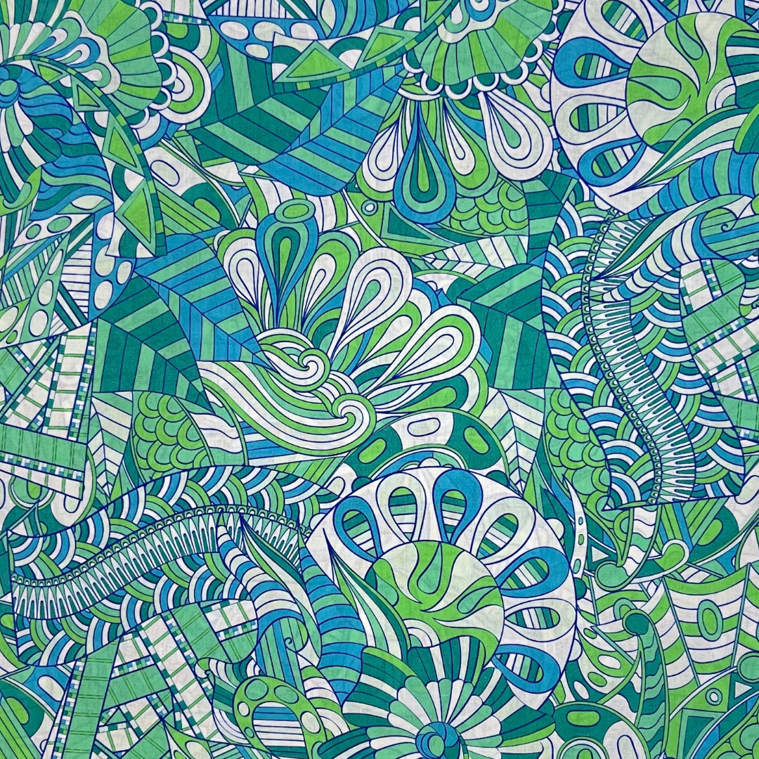 Pucci vibes printed fabric