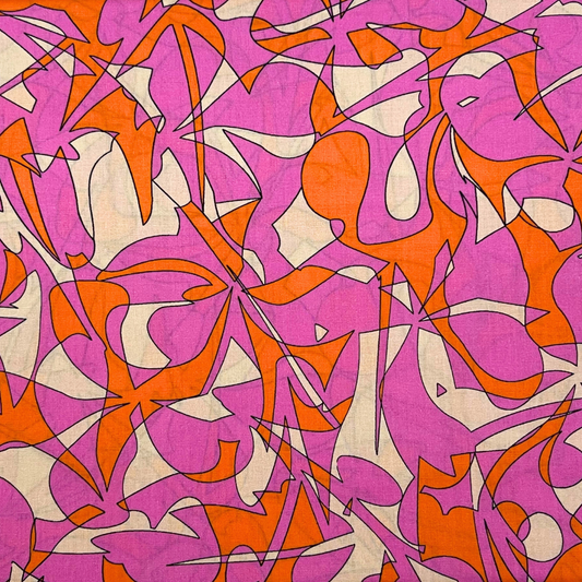 Pink&orange Abstract