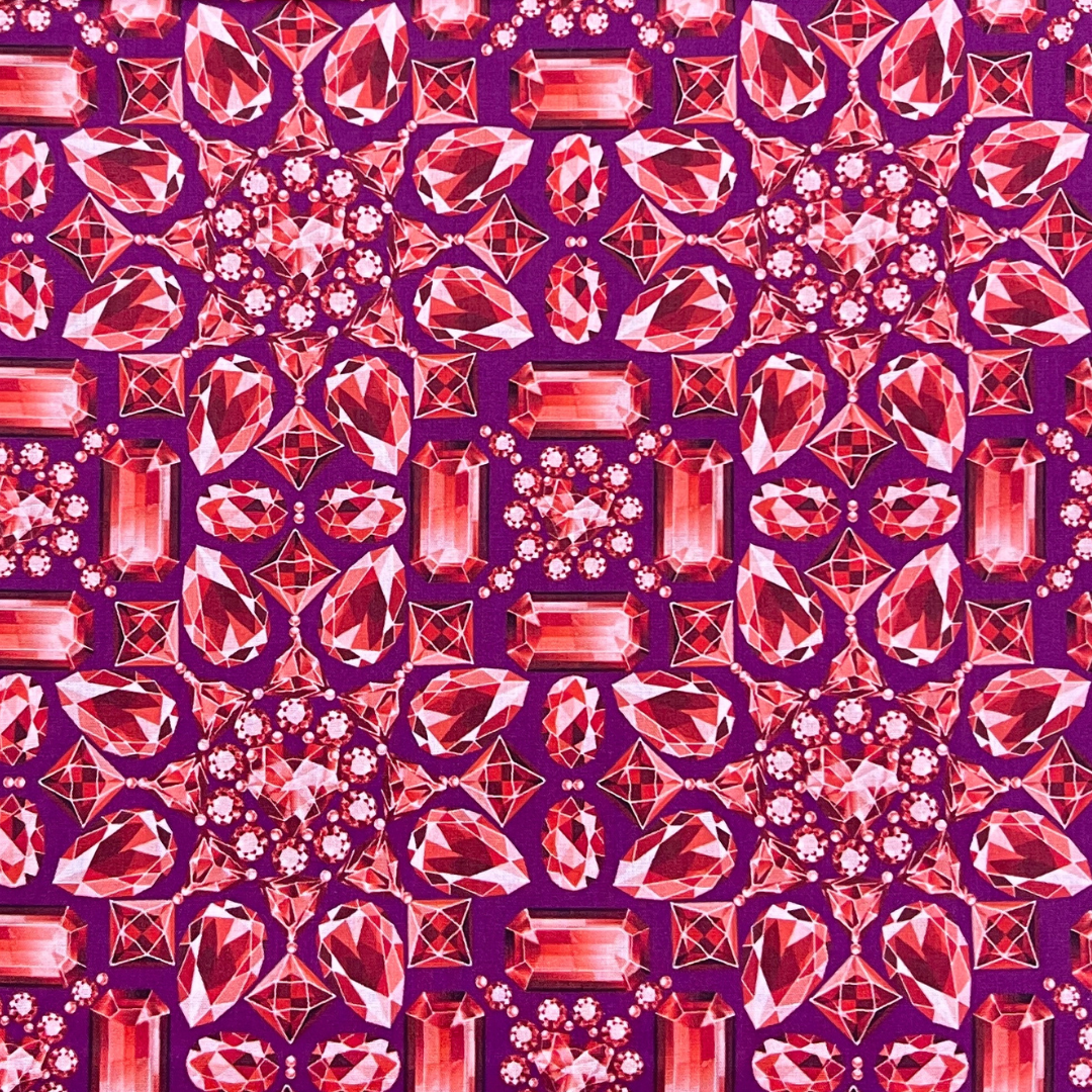 Crystalized luxury pattern