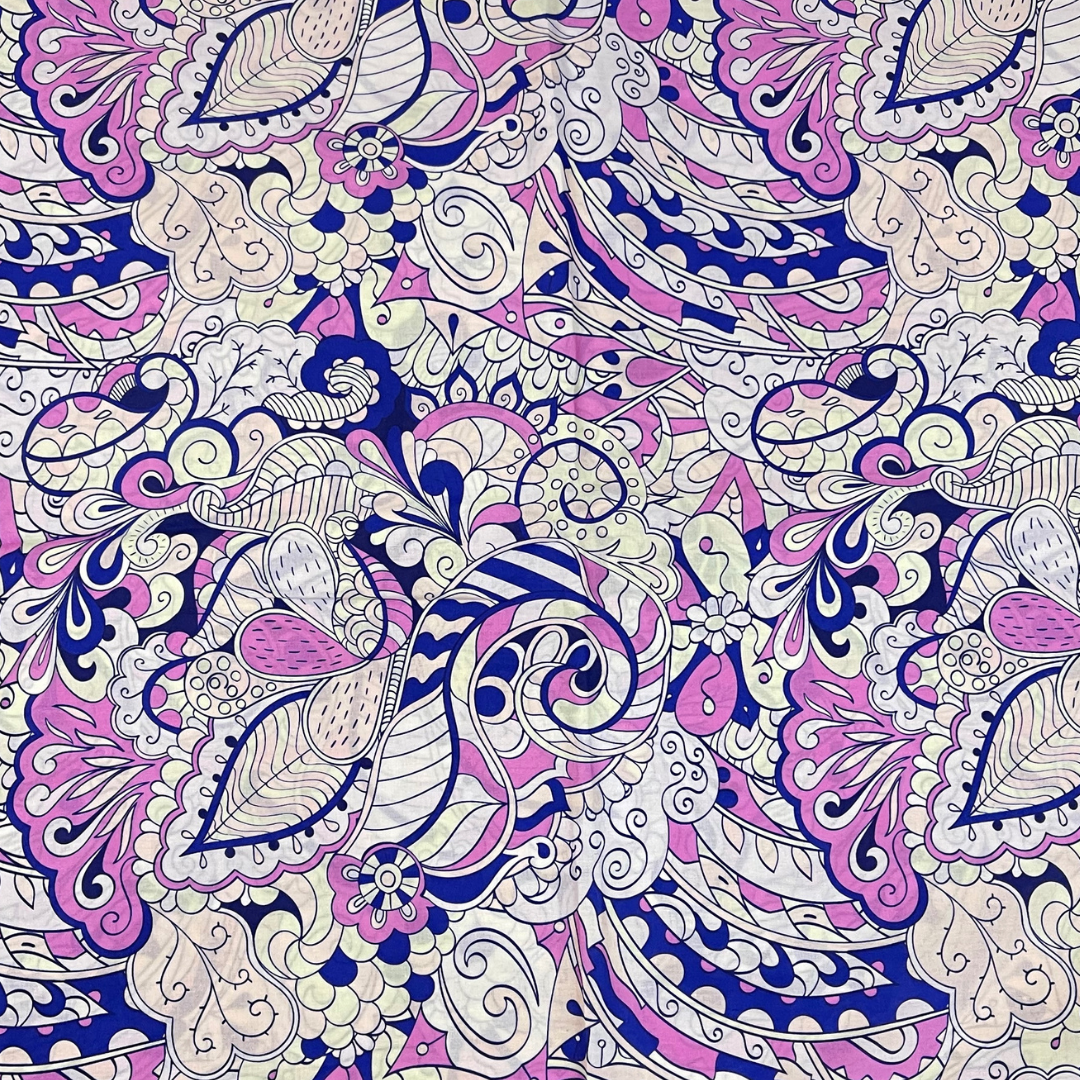 Pucci vibes printed fabric