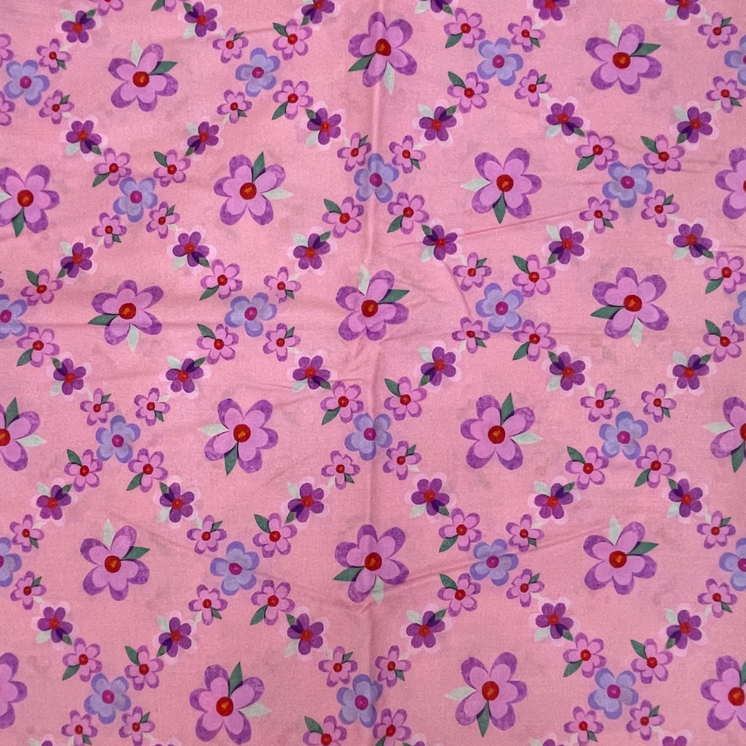 Exotic Daisy pattern -pink