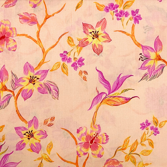 Fine floral pattern