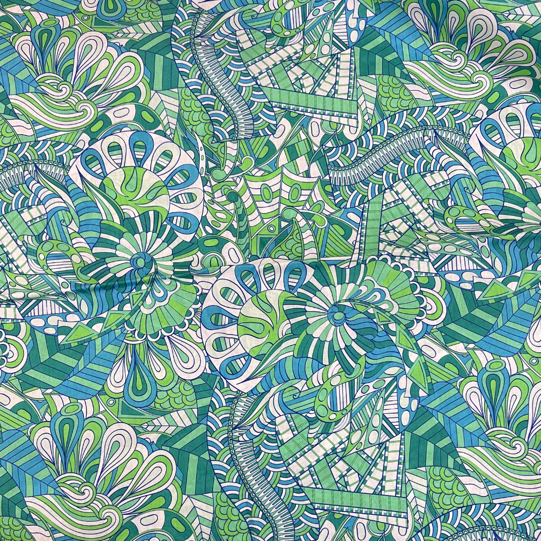 Pucci vibes printed fabric