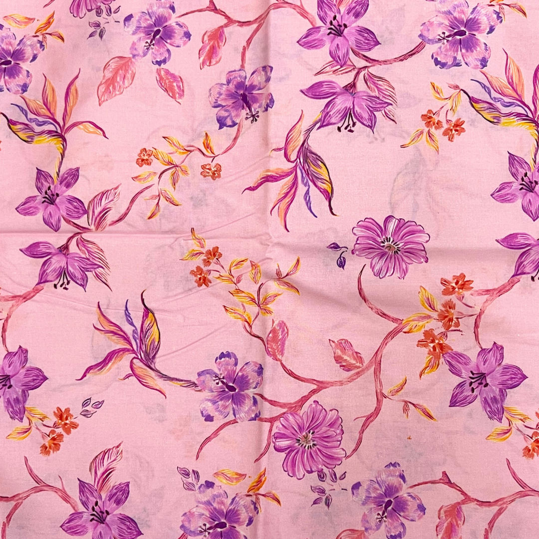 Fine floral pattern