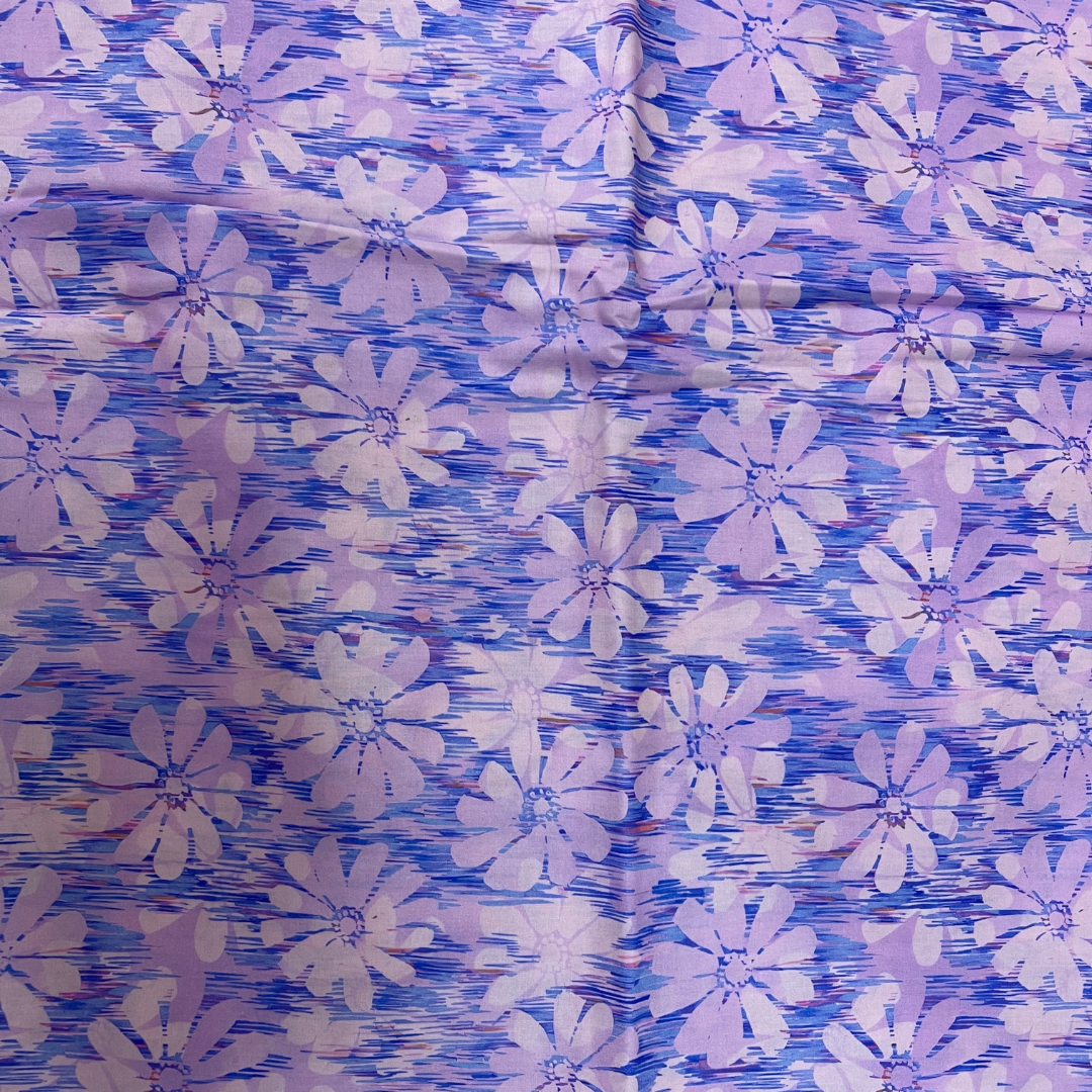 Flower-full purple pattern