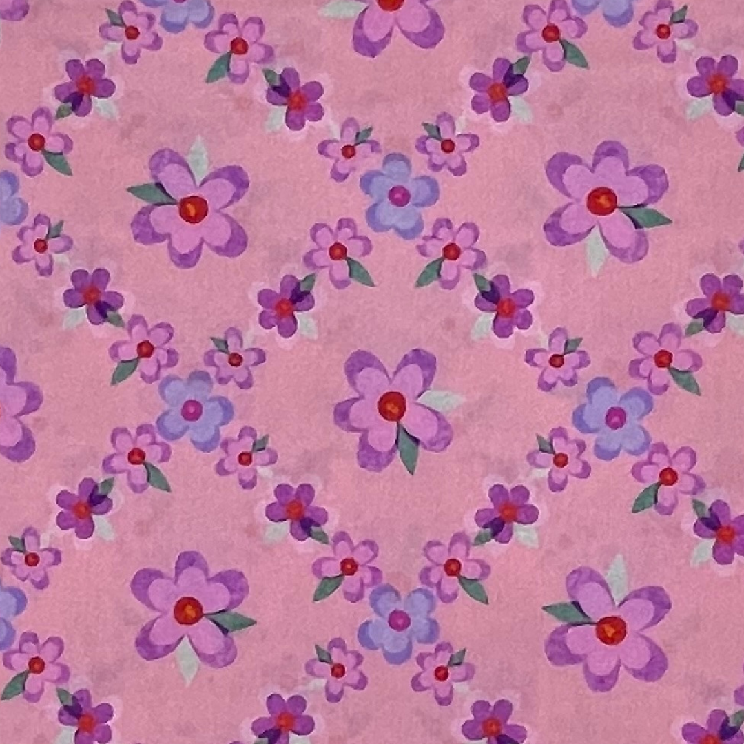 Exotic Daisy pattern -pink