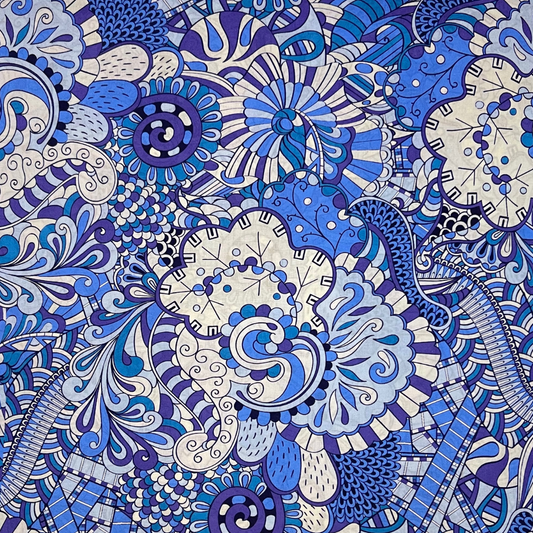 Pucci vibes printed fabric