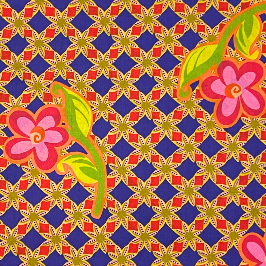 Flower mesh pattern